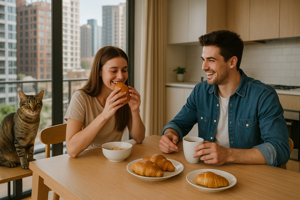 Home Loan, couple moving to a new house