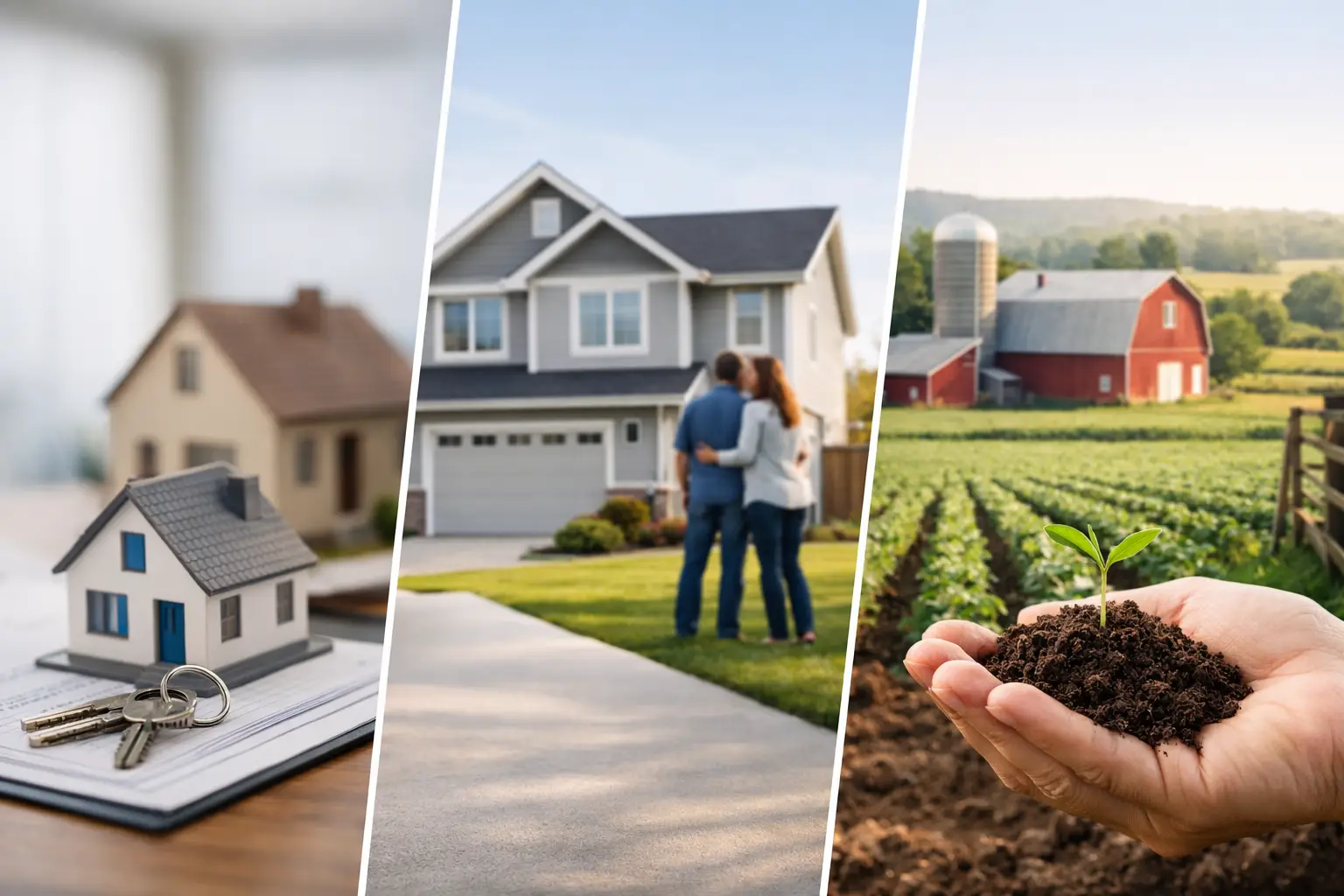 Difference Between FHA Conventional and USDA Loans