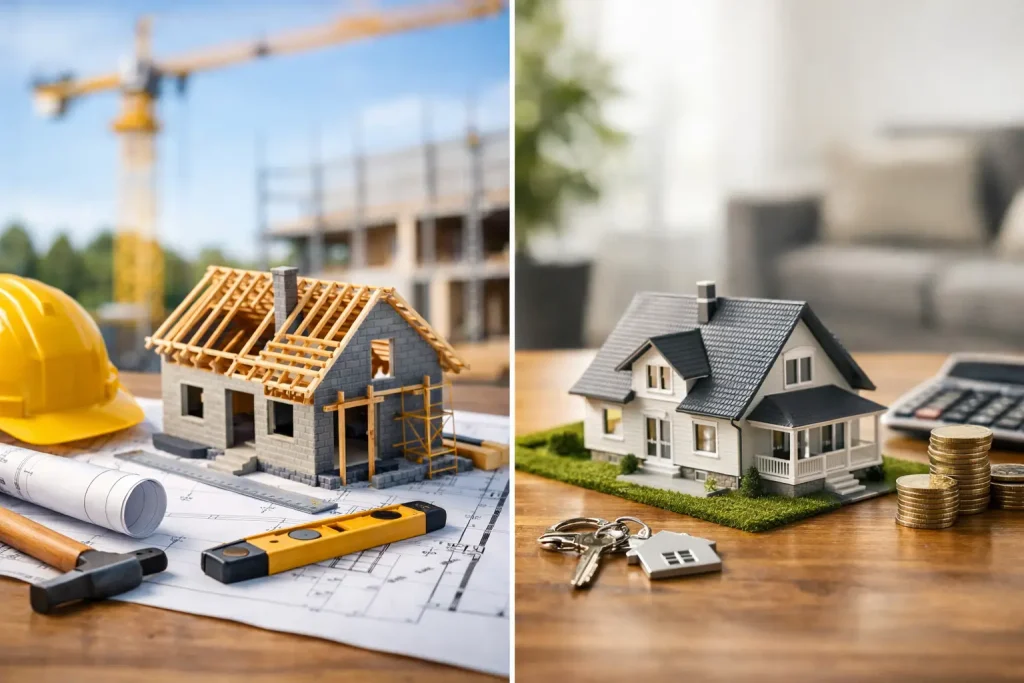 Construction Loan vs Mortgage Explained